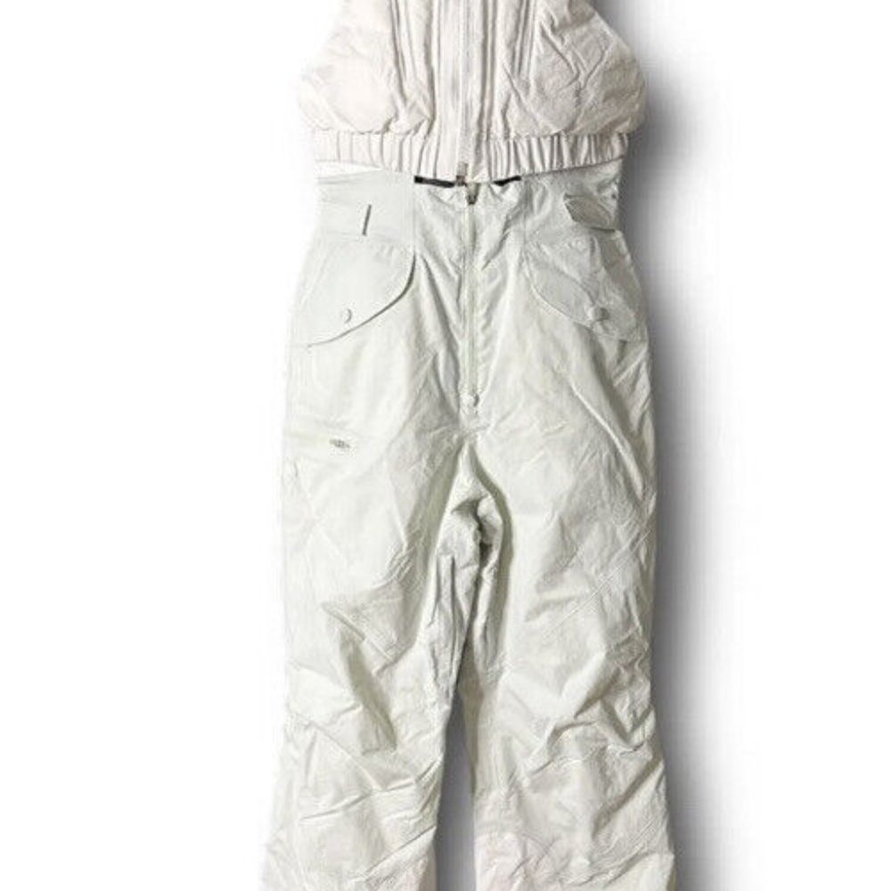 NEW FREE PEOPLE MOVEMENT SMALL AROUND THE BLOCK BIB SALT SPRAY COMBO SKI SUIT